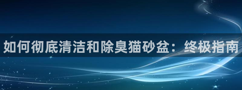 凯时国际app登录：如何彻底清洁和除臭猫砂盆：终极指南