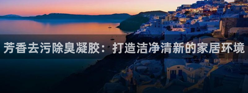 尊龙AG旗舰厅官网：芳香去污除臭凝胶：打造洁净清新的家居