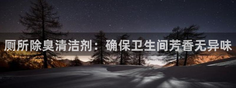 尊龙人生就是博旧：厕所除臭清洁剂：确保卫生间芳香无异味
