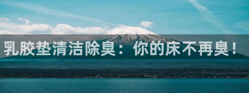 尊龙凯时推荐人：乳胶垫清洁除臭：你的床不再臭！