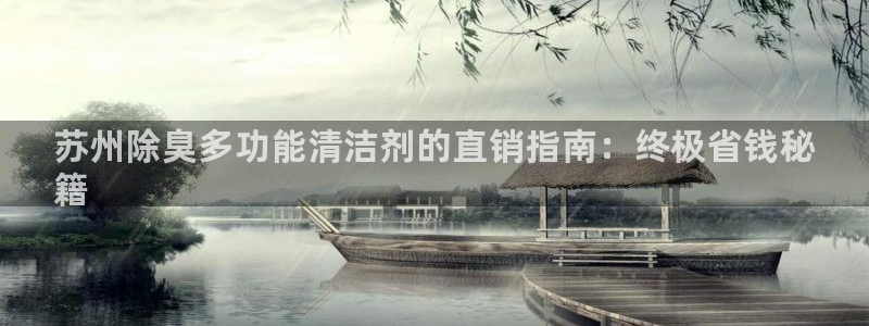 尊龙2021年最新消息：苏州除臭多功能清洁剂的直销指南：