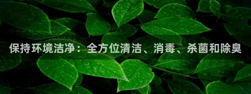 尊龙凯时产品系列：保持环境洁净：全方位清洁、消毒、杀菌和